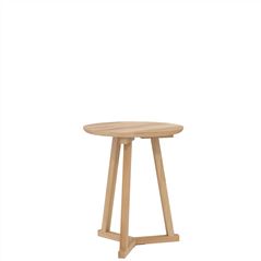 Oak Tripod Side Table