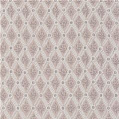 St John Street Trellis Vintage Rose Geometric Pink Wallpaper