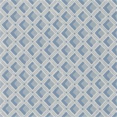 Amsee Geometric Slate Blue Geometric Blue Wallpaper