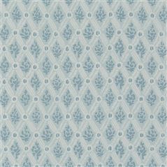 St John Street Trellis Duck Egg Geometric Blue Wallpaper