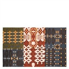 Firle Rosewood Rectangulaire Motifs Tapis