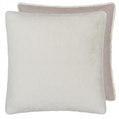 Herdwick Chalk Faux Fur Cushion