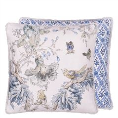 Suffolk Garden Delft Decorative Pillow