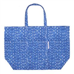 Cirebon Cobalt Beach Bag