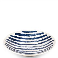 Indigo Rain Serving Bowl