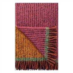 Katan Fuchsia Mohair Throw