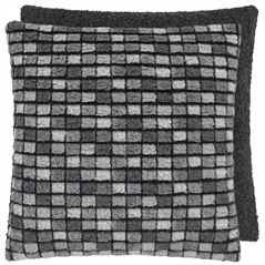 Blengdale And Cormo Graphite & Charcoal Large Cushion