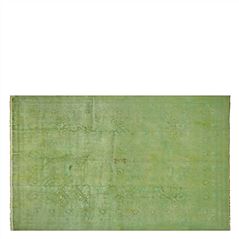 Vintage Overdyed Emerald Rug
