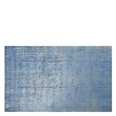 Vintage Overdyed Denim Blue Rug