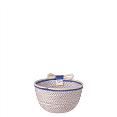 Small Cobalt Rope Vessel
