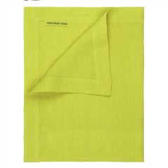 Lario Chartreuse Placemats & Napkins 