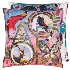 Lacroix Paradise Flamingo Large Throw Pillow