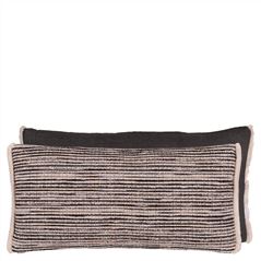 Sakiori Graphite Boucle Cushion