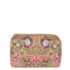 Ikebana Damask Peony Small Toiletry Bag