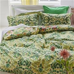 Ikebana Damask Fuchsia Bed Linen