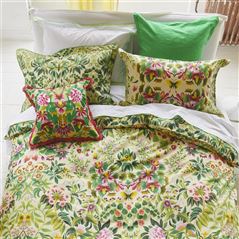 Ikebana Damask Fuchsia Floral Bed Linen