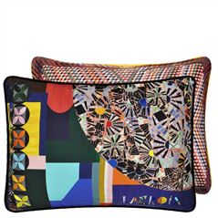 Mosaic Freak Multicolore Decorative Pillow