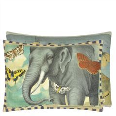 Elephant's Trunk Sky Cushion