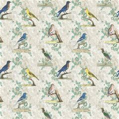 Wallpaper Birds Parchment