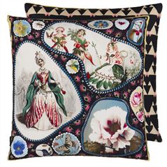 Le Jardin Feerique Multicolore Decorative Pillow