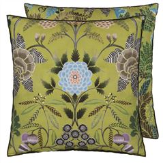 Coussin Brocart Decoratif Moss