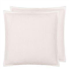 Coussin Brera Lino Alabaster & White Linen