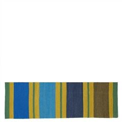 Benares Azure Runner Rug Rug