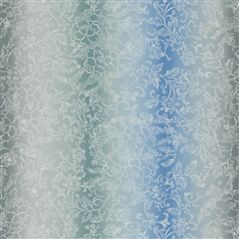 Yuzen - Wide Cornflower Floral Blue Wallpaper
