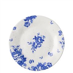 Indigo Vintage Flowers Salad Plate