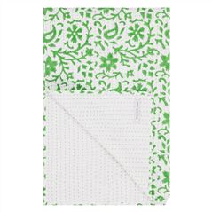 Emerald Block Printed Quilt