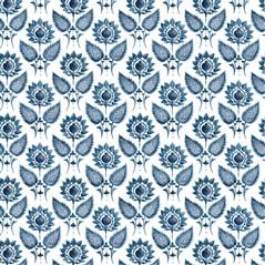 Medici Flower Indigo