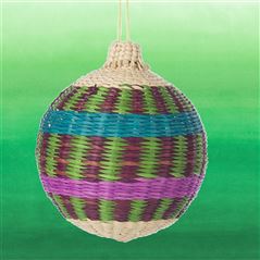 Small Rattan Christmas Decoration