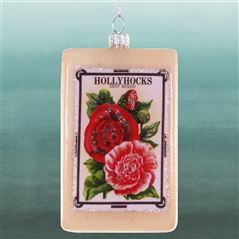 Hollyhocks Christmas Decoration