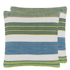 Mahakam Cobalt Outdoor Decorative Pillow