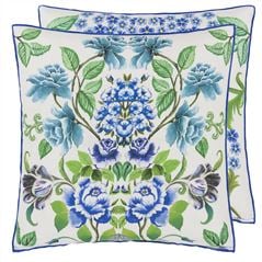 Eleonora Linen Cobalt Decorative Pillow