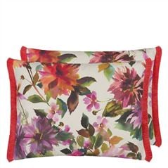 Manchu Fuchsia Outdoor Cushion