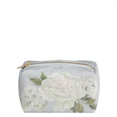 Fleurs Blanche Platinum Small Toiletry Bag