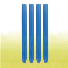Cornflower Blue Dinner Candles Set of 4