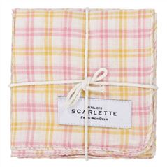 Ateliers Scarlette Bise Honey Napkins Set of 4