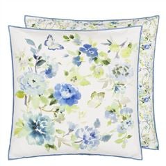 Fiore D'acqua Delft Cotton Cushion