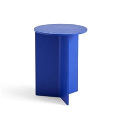 HAY Slit Round Blue Table