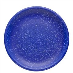 Blue Terazzo Dinner Plate