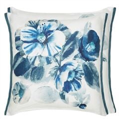 Camellia Indigo Cushion