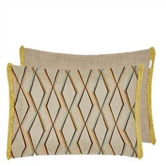 Trevenna Ochre Cushion