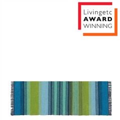 Muturi Cobalt Outdoor Runner Rug