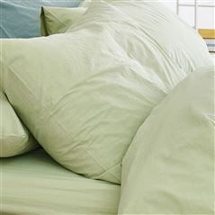 Loweswater Willow Green Organic Cotton Bed Linen Set