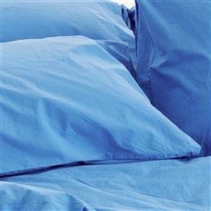 Loweswater Cobalt Organic Cotton Bed Linen Set