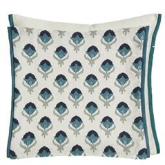 Teasel Indigo Cushion