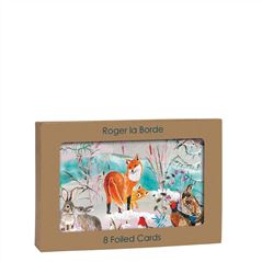 Wild Winters Song Fox Gold Foil Cards