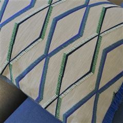Trevenna Cobalt Embroidered Cushion